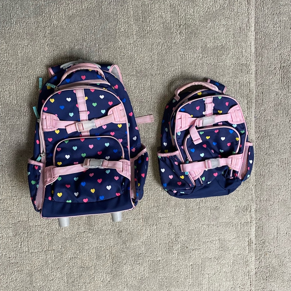PBK Backpack and Roller Bag